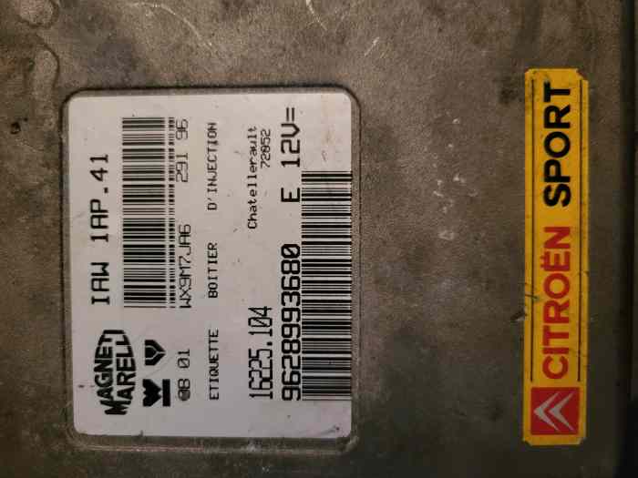 Calculateur magneti marelli saxo chall...