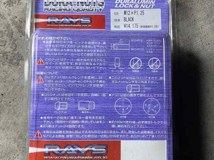 Rays dura-nuts Subaru Impreza 1