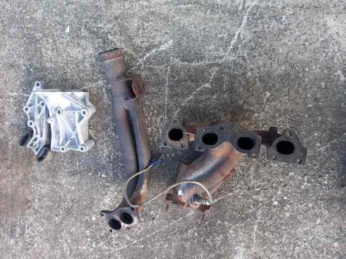 Collecteur échappement, support moteur 106 s16 1