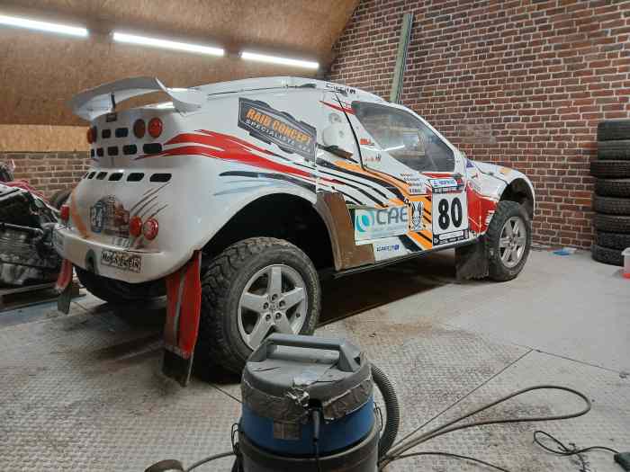 Buggy CAZE . Chassis sur roues 1