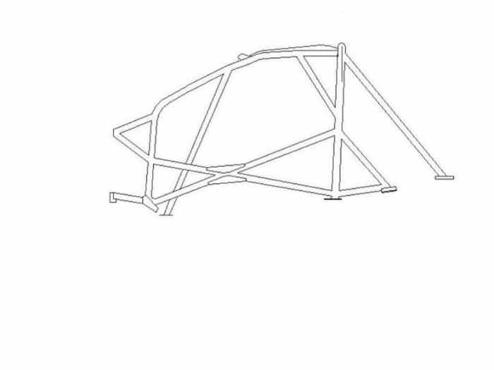 Arceau sparco 206 + caisse
