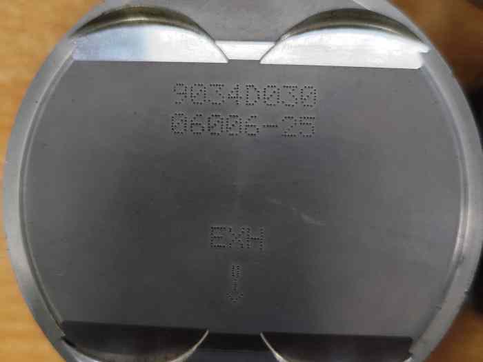 Piston Woosner F7R Renault diamètre 83 1