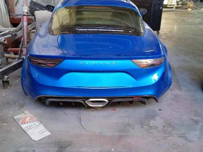 Alpine A110 accidente’