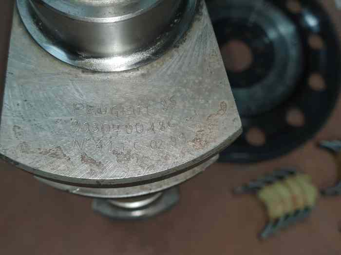 3 lot pièces moteur 306 Maxi / 206 WRC 1