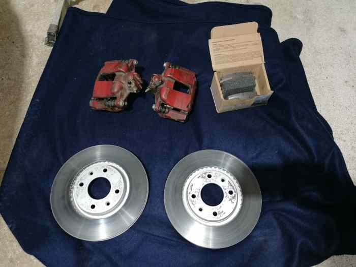 Frein avant 206 rc