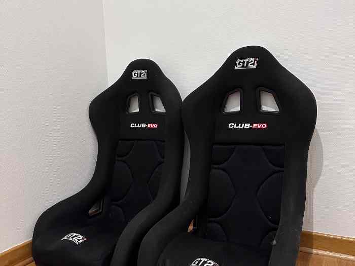 2 BAQUETS GT2I FIA CLUB EVO TUBULAIRE V2 1