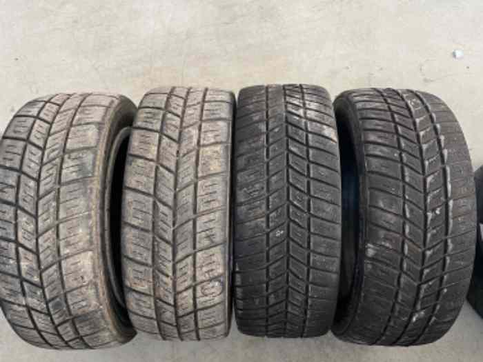 Vend 4 pneu pluie hankook en 15