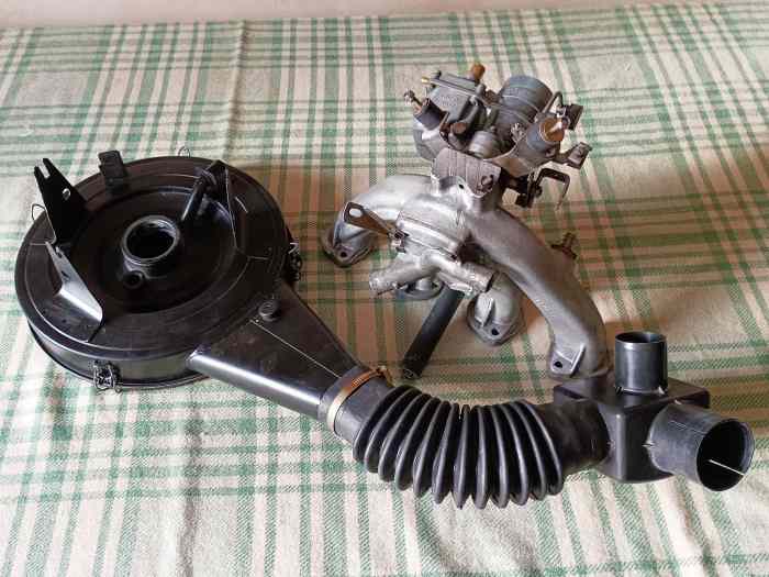 Admission+carbu+boite air BMW e10 1602 1802 2002 1