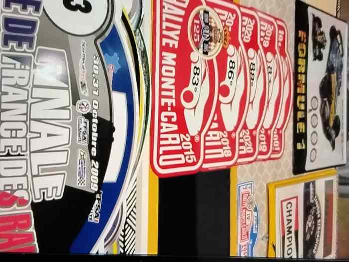 Plaques rallyes