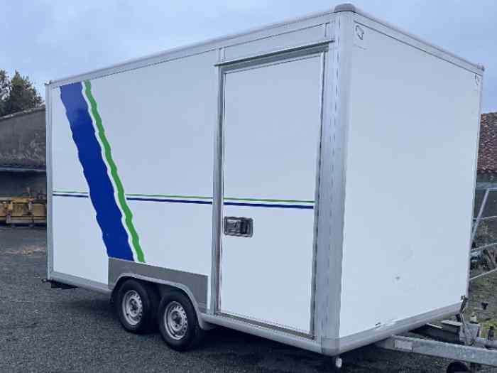 Remorque porte voiture double essieux ...