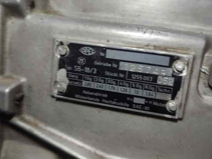 Boîte ZF et transmission Opel ... Ou autres 2