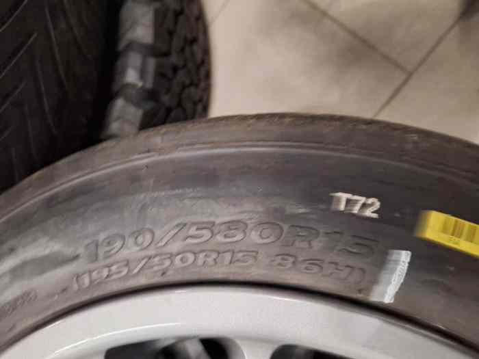 Pneus hankook Z205 VHC 15 pouces 2