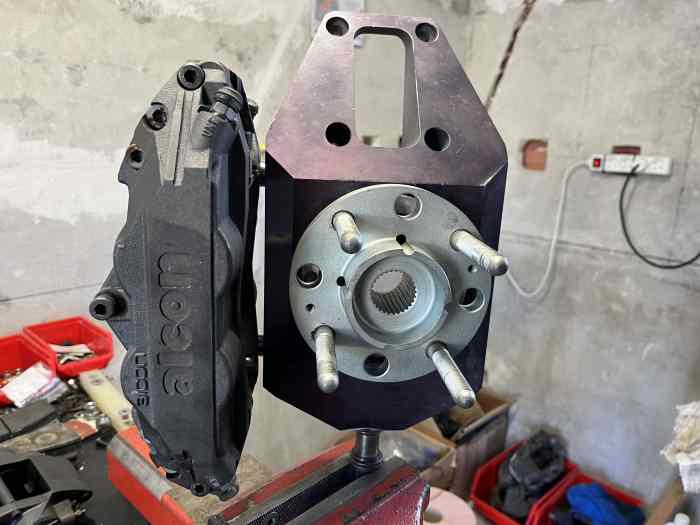 2 ETRIERS ALCON 4 PISTONS IDEAL PIVOT ALU MAXI V1 GRA VHC 4