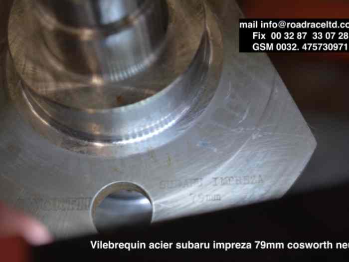 Vilebrequin acier subaru impreza 79mm cosworth neuf 5