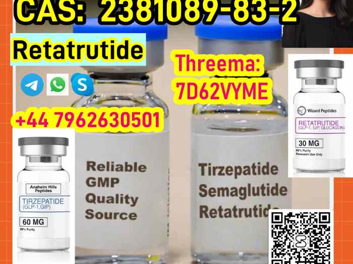 CAS 2381089-83-2 High Quality Retatrutide Retatrutide 4