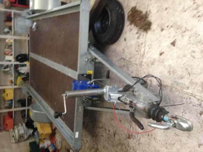remorque plateau ERDE EXPERT PLM 170 F idéale voiture -de 707 KG 1