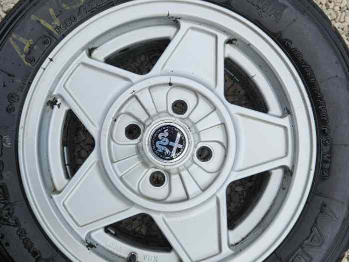 2 jantes Alu Alfa Giulia 14