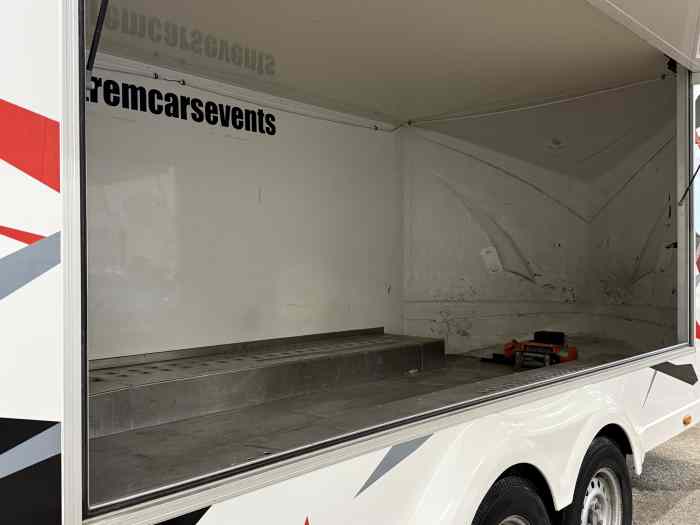 remorque fermé porte voiture verene SRT 580 XXL Large, 2