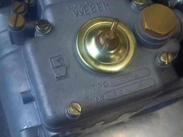 Paire carburateur Weber 40DCOE 3