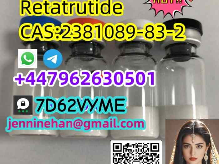 Manufacturer Supply Peptides Retatrutide CAS 2381089-83-2 3