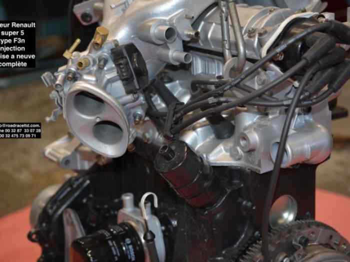 Moteur Renault super 5 type F3n injection remise a neuve complète 4