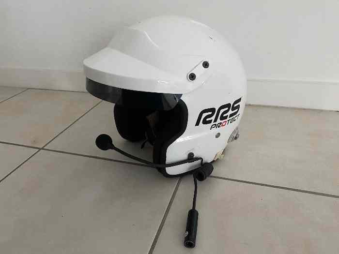 Casque Rallye RRS TAILLE M Homologué FIA 0
