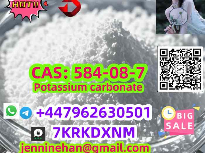 Industrial/Food Grade Ca s 584-08-7 Potassium Carbonate 3