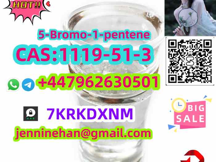 Wholesale Price 5-bro mo-1-pen ten e C AS 1119-51-3 Large Stock  4