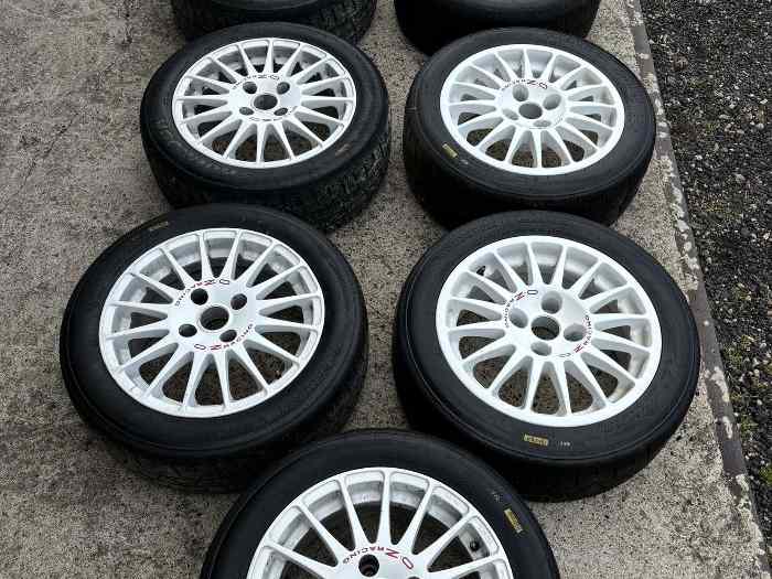 Jantes 15 pouces OZ RACING
