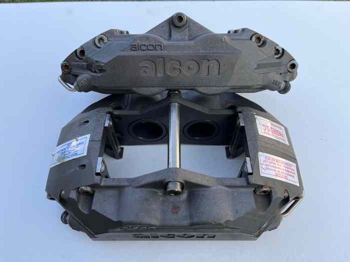 2 ETRIERS ALCON 4 PISTONS IDEAL PIVOT ALU MAXI V1 GRA VHC 1