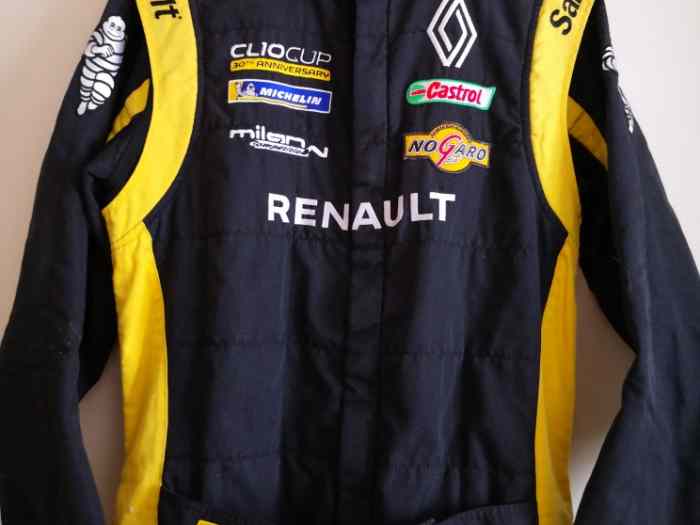 Combinaison pilote Sabelt FIA 8856-2000, RS.298.16, Clio Cup 30ème anniversaire, taille 54 1