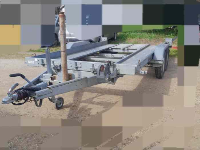 Remorque porte-voiture Lider double essieu 2000 KG 0
