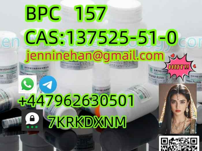 India BPC-157 Peptide CAS 137525-51-0 1