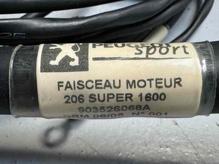 Faisceau moteur neuf 206 S1600 1
