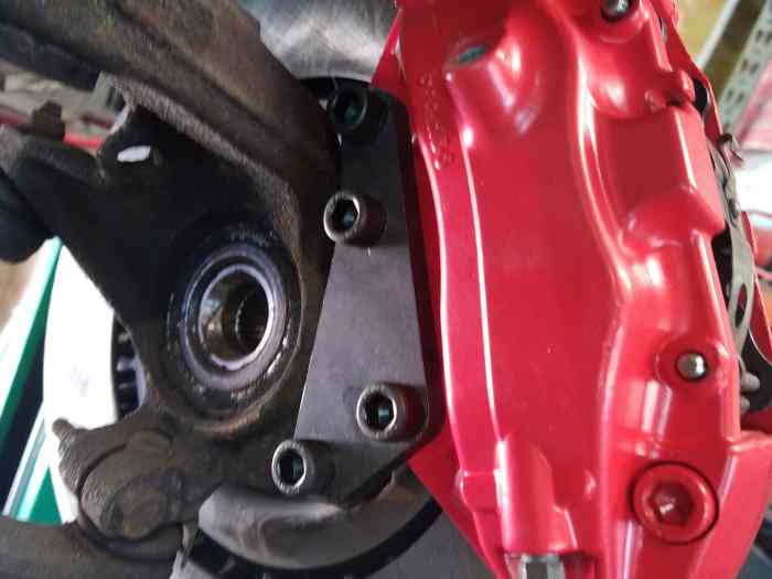 KIT MONTAGE BREMBO 4 PISTONS 607 V6 SU...
