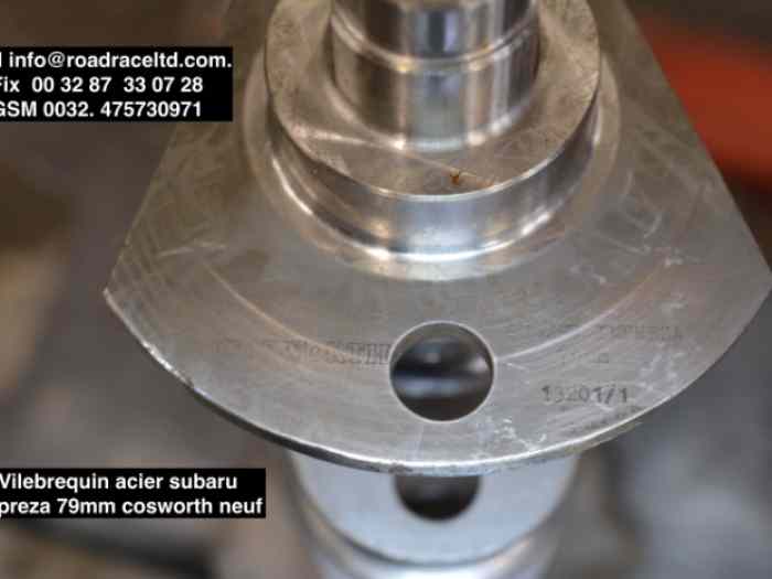 Vilebrequin acier subaru impreza 79mm cosworth neuf 3