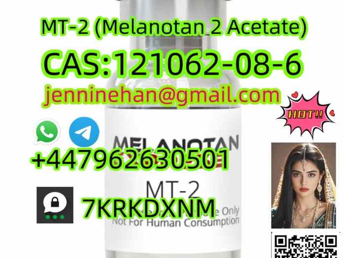 Quality assured MT-2 (Melanotan 2 Acetate) CAS 121062-08-6 3