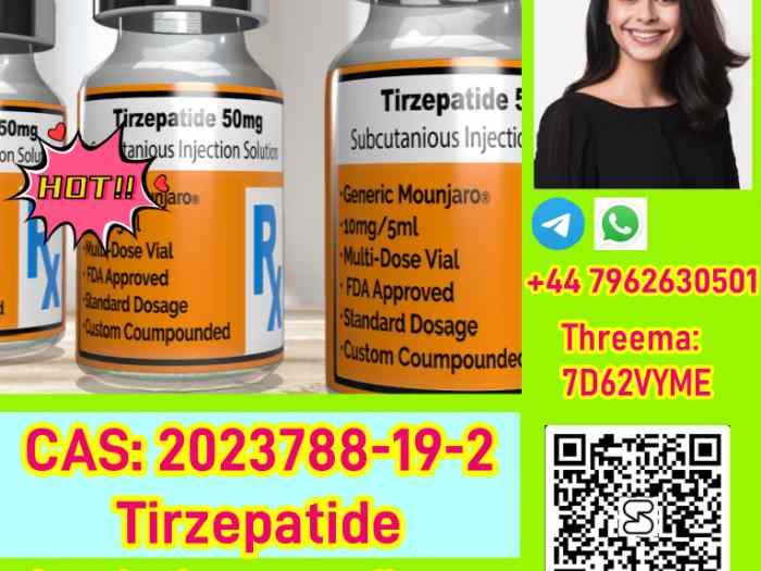 Tirzepatide CAS 2023788-19-2 Reliable Indian Supplier Tirzepatide 1