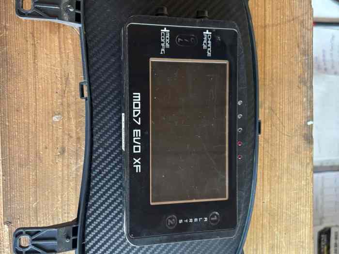 Dashboard mod 7 evo xf