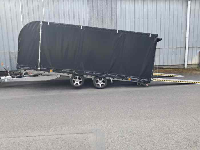 ***EN STOCK*** Remorque porte voiture bâchée qualité PRO, PRG TRAILERS PROLINE 2