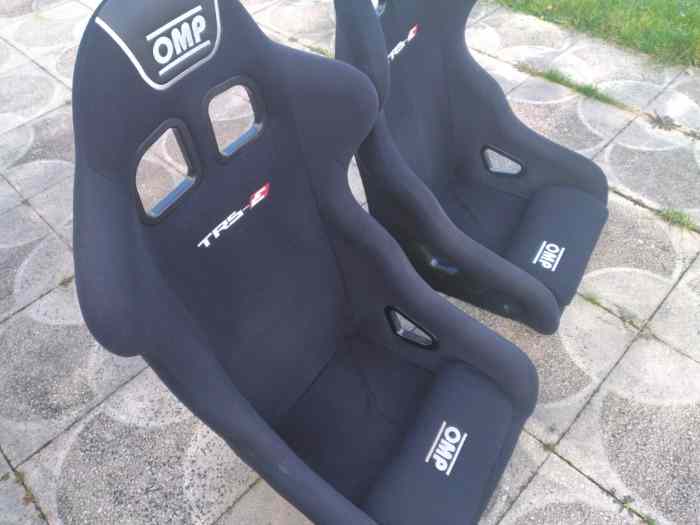 siège baquet OMP TRS-E + Harnais 6 Points 1
