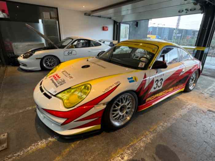 Porsche 996 GT3 Cup blanche