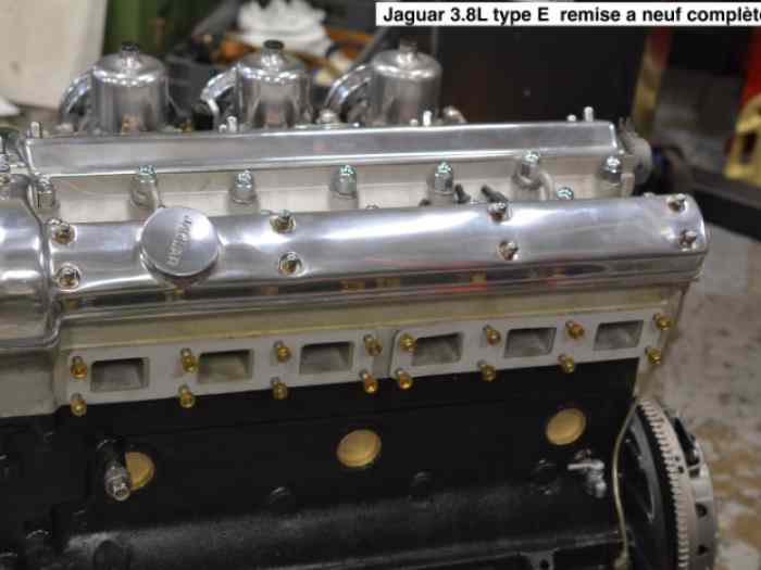 MOTEUR Jaguar 3.8L type E remise a neuf complète 3