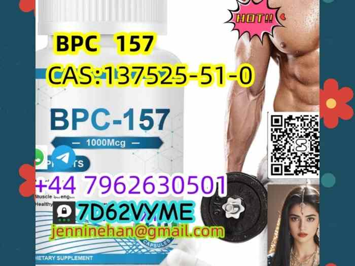 India Supply CAS 137525–51–0 BPC 157 with safe delivery 4