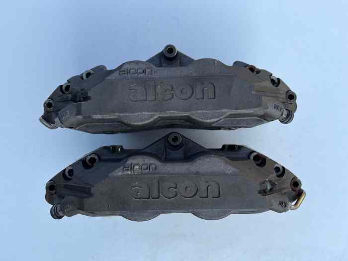 2 ETRIERS ALCON 4 PISTONS IDEAL PIVOT ...
