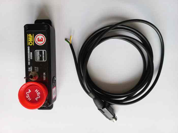 boitier commande extincteur OMP