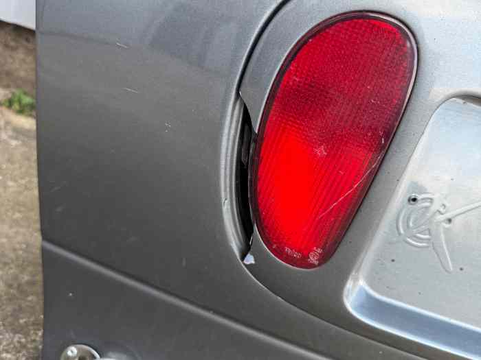 Hayon / coffre en fibre Renault Mégane coupé 3