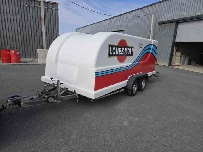 REMORQUE PORTE VOITURE FERMÉE 1