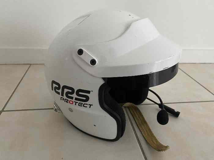 Casque Rallye RRS TAILLE M Homologué FIA 1