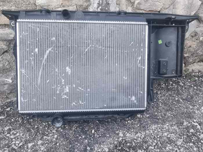 Bloc ventilateur avec radiateur peugeot 206 rc 3